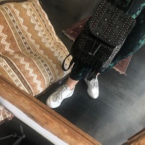 Cleobella Studded Backpack Black Leather